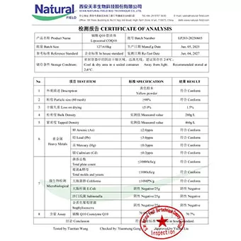 CoQ10ไลโปโซม NF-COA 70%