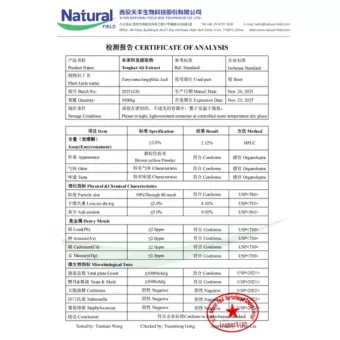 NF-COA สารสกัด Tongkat Ali Eurycomanone 2%